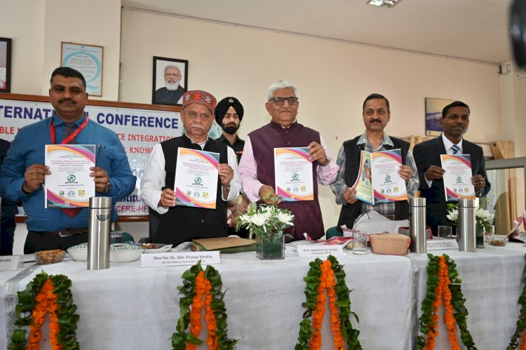 राज्यपाल ने दिया पारम्परिक ज्ञान के महत्व पर बल,  हिम साइंस कांग्रेस एसोसिएशन द्वारा आयोजित दो दिवसीय अंतर्राष्ट्रीय सम्मेलन के उद्घाटन किया