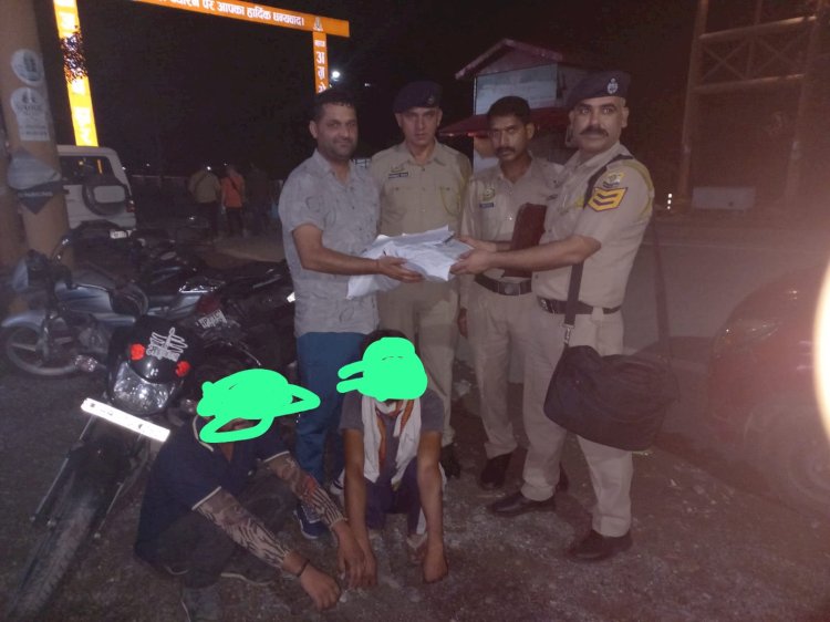 पांवटा में 2386 नशीले कैप्सूल व 596 टेबलेट्स पकड़ी : पुलिस ने दबोचे 2 आरोपी...