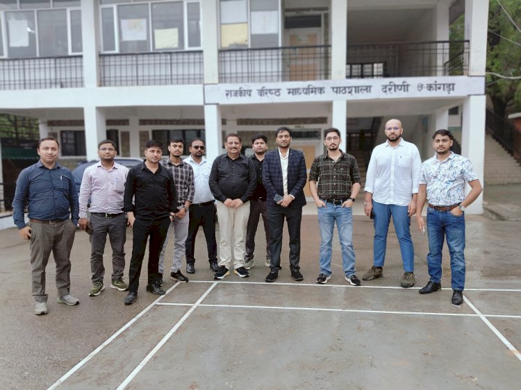 भारत निर्वाचन आयोग की टीम द्वारा जिला कांगड़ा के दुर्गम मतदान केंद्रों का किया निरीक्षण