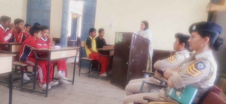 राजकीय वरिष्ठ माध्यमिक पाठशाला कल्पा में बाल शोषण बचाव कानूनों पर जागरूकता शिविर आयोजित