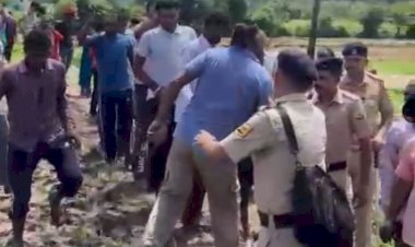 बनकला-रखनी लिंक रोड खुलवाने के मामले में जमकर बवाल, एसडीएम अदालत के आदेशों को लागू करने में पुलिस को करनी पड़ी मशक्कत..