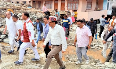 भाजपा आपदा में सेवा के पथ पर अग्रसर , नेता फील्ड में और कार्यकर्ता सामग्री निर्माण में