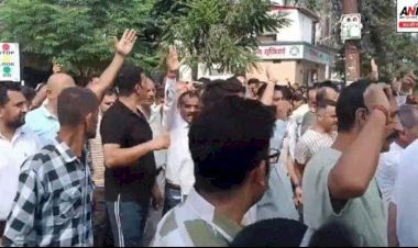 महिला पत्रकार प्रीति चौहान के समर्थन में पांवटा साहिब में  जनाक्रोश रैली