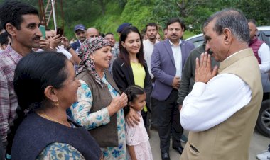 मुख्यमंत्री ने शोघी-ढली फोरलेन परियोजना के संवेदनशील स्थलों का निरीक्षण किया