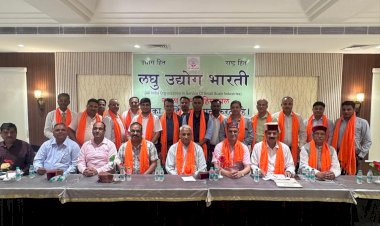 उद्योग पति अखिल महेश्वरी बने लघु उद्योग भारती कालाअम्ब के अध्यक्ष