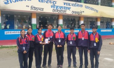 एक संवेदनशील पहल : इन छात्रों ने 5215 रुपये पॉकेट मनी सीएम रिलीफ फंड में दी सिराज आपदा के लिए....