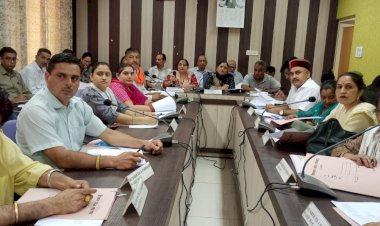 जिला परिषद की बैठक में जनहित के कई मुद्दों हुई चर्चा