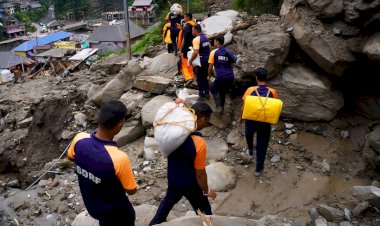 आपदा के बाद प्रभावित क्षेत्रों में पहुंचने वाले अग्रणी दलों में शामिल रहा एसडीआरएफ