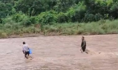 हैरत:आजादी के 75 साल बाद भी ग्रामीण बरसात में उफनते मारकंडा को पार करने पर मजबूर नही बना पुल, डाडूवाला गांव काले पानी से कम नही......