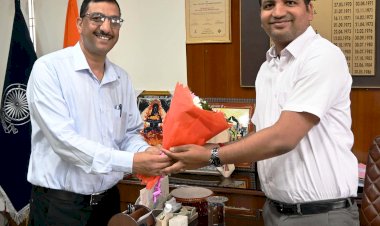 राजेश जसवाल ने संभाला जिला लोक संपर्क अधिकारी बिलासपुर का कार्यभार