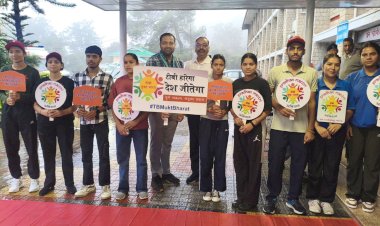 धर्मशाला में "रेड रन" युवा उत्सव मैराथन का हुआ भव्य आयोजन: एचआईवी और टीबी जागरूकता को मिला नया आयाम