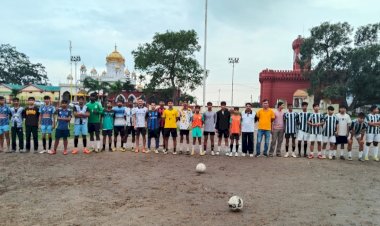 फ्रेंड्ली फुटबॉल मैच में NUFC जीती