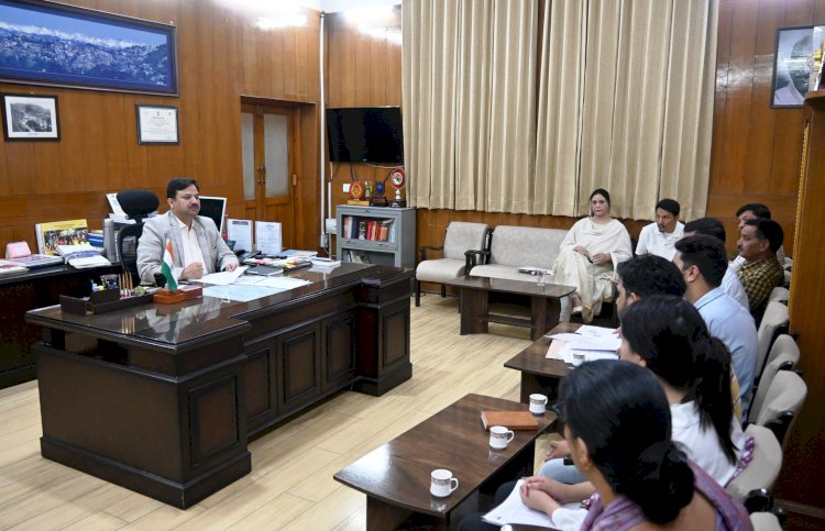 प्रधानमंत्री सूर्य घर मुफ्त बिजली योजना के तहत जिला स्तरीय समिति की बैठक आयोजित