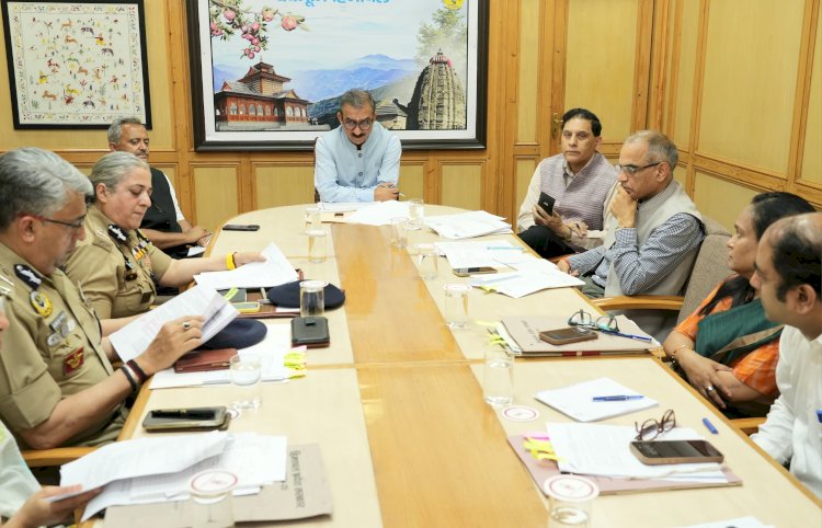मुख्यमंत्री ने बादल फटने की बढ़ती घटनाओं का अध्ययन करने की आवश्यकता पर बल दिया
