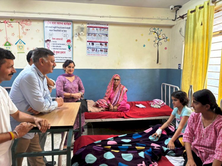 मंत्री राजेश धर्मानी ने भराड़ी सिविल अस्पताल का किया औचक निरीक्षण, बोले स्वास्थ्य सेवाओं को और सुदृढ़ बनाने की दिशा में राज्य सरकार प्रतिबद्ध