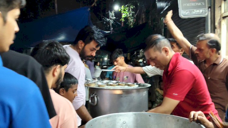 नाहन के कच्चा टैंक में हनुमान मंदिर में पिछले डेढ़ साल से हर मंगलवार हो रहा भंडारे का आयोजन