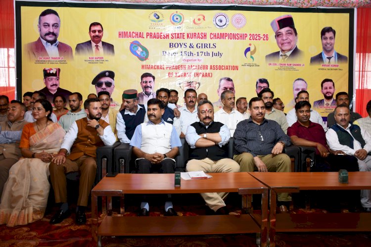 युवाओं की ऊर्जा को सही दिशा प्रदान करने में खेल सहायक - रोहित ठाकुर