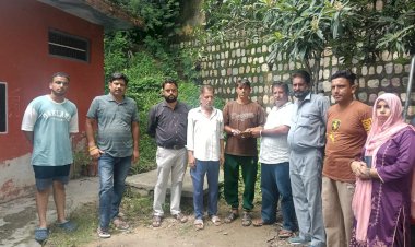 नगर निगम ऊना क्षेत्र में वर्षा प्रभावित 90 परिवारों को 2.20 लाख की तात्कालिक राहत राशि प्रदान