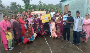 मिशन वात्सल्य योजना तथा स्तनपान पर किया महिलाओं को जागरूक