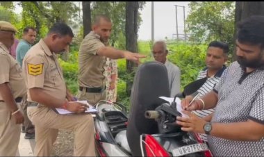 धौलाकुआं में ट्रक ने स्कूटी को टक्कर मारी : मौके पर युवक की मौत, एक गंभीर घायल...