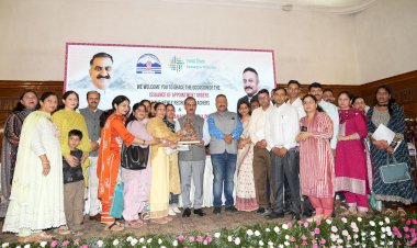 मुख्यमंत्री ने 312 ड्राइंग शिक्षकों को नियुक्ति पत्र प्रदान किए, विद्यार्थियों को जापान के शिक्षण भ्रमण पर किया गया रवाना