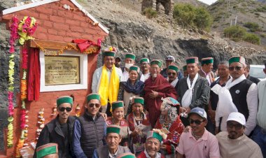 राजस्व मंत्री द्वारा हांगो में क्रिकेट प्रतियोगिता का शुभारंभ