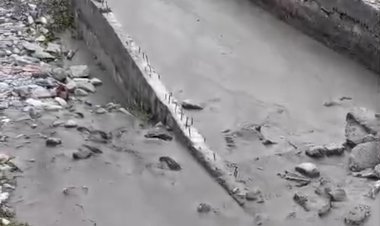 बादल फटने से काशंग नैहर ध्वस्त, थम गई पांच गांव की सिंचाई व्यवस्था