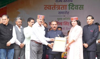 रेड क्रॉस सोसायटी कुल्लू को मिला सिविल सर्विस अवार्ड