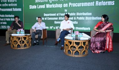 हरियाणा, हिमाचल प्रदेश और जम्मू-कश्मीर के लिए खाद्यान्न खरीद सुधारों पर चंडीगढ़ में चौथी राज्य-स्तरीय कार्यशाला आयोजित