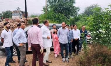 कोठीपुरा में बनेगा केंद्रीय विद्यालय, जिला प्रशासन और एम्स प्रबंधन ने संयुक्त निरीक्षण कर  जमीन का किया चयन