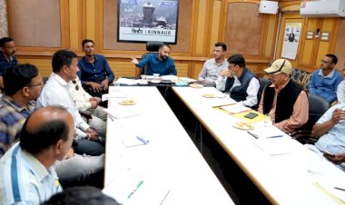 उपायुक्त किन्नौर ने नशा मुक्त भारत अभियान के तहत आयोजित बैठक की अध्यक्षता की