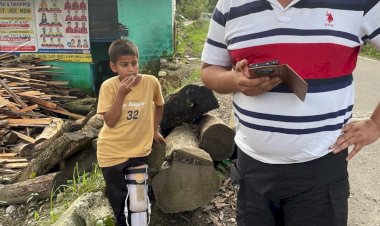 डॉ. डोगरा से नहीं देखा गया दर्द, गूगलू को लगवाई कृत्रिम टांग... गोद लेने का निर्णय लिया