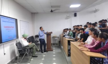 हिमालयन इंस्टीट्यूट में संबैधानिक अधिकारों पर जागरूकता कार्यक्रम का वायोजन