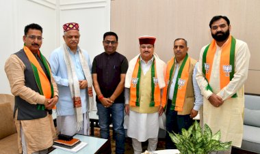 भाजपा राष्ट्रीय अध्यक्ष नड्डा से मिली प्रदेश पदाधिकारी, संगठनात्मक विषयों पर हुई चर्चा