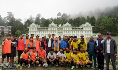 देवराज नेगी मिनी स्टेडियम कल्पा में दो दिवसीय खेल-कूद प्रतियोगिता का शुभारम्भ