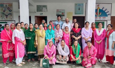 राजकीय वरिष्ठ माध्यमिक पाठशाला भलेठ में मेगा अध्यापक अभिभावक संवाद का आयोजन