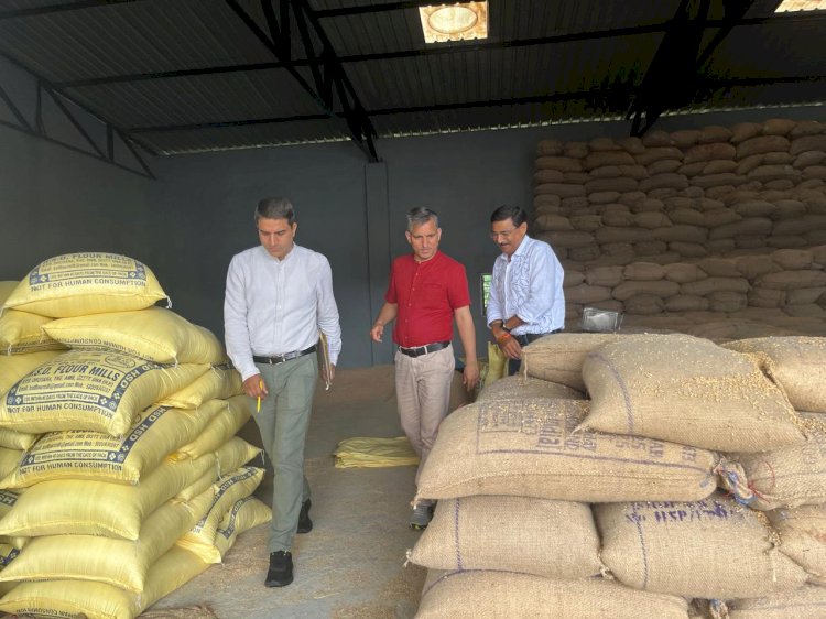 खाद्य एवं नागरिक आपूर्ति विभाग के निदेशक ने ऊना में आटा मिलों और थोक गोदामों का किया निरीक्षण, खाद्यान्नों की गुणवत्ता पर दिया विशेष बल