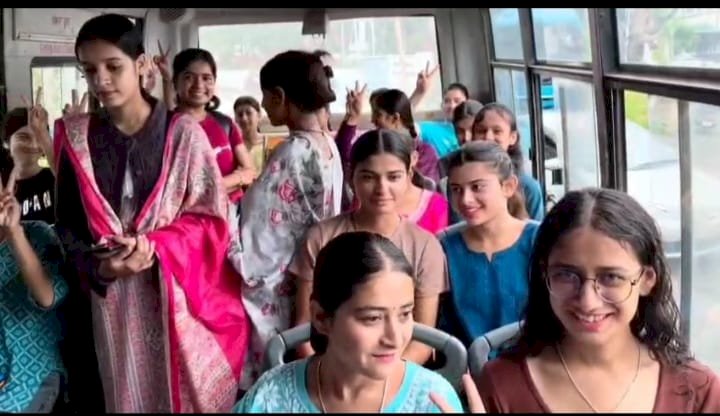 नाहन कॉलेज गर्ल्स हॉस्टल के लिए HRTC बस सेवा शुरू, छात्राओं को आने-जाने में होती थी परेशानियां