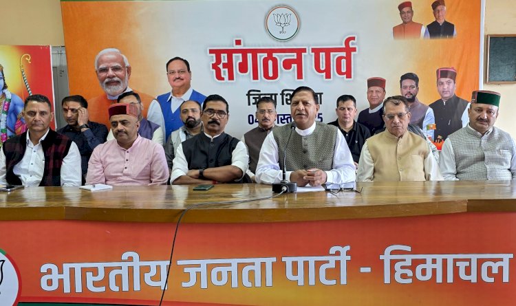 हिमाचल में चलेगा हर घर तिरंगा अभियान, घर-घर तिरंगा हर-घर तिरंगा : बिहारी लाल