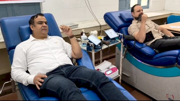 द्वितीय विश्व युद्ध के योद्धा की याद में रक्तदान शिविर, मेडिकल कॉलेज नाहन में हुआ आयोजन