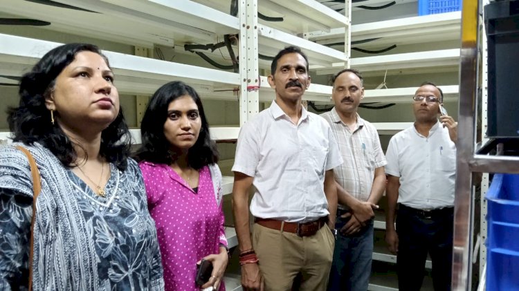 चौंतड़ा में पहला शीत भंडारण गृह तैयार, उद्यान विभाग की टीम ने किया निरीक्षण