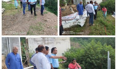 एसडीएम ने जरजा क्षेत्र का दौरा: डेवलपर्स को नोटिस जारी करने आदेश, भारी बारिश के दौरान लोगों के घरों को नुकसान...