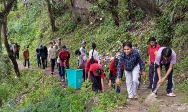 वासनी स्कूल के बच्चों ने की साफ-सफाई, सात दिवसीय एनएसएस शिविर का शुभारंभ