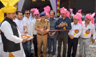पुलिस अधीक्षक ने किया राज्य स्तरीय सायरोत्सव दंगल प्रतियोगिता का शुभारम्भ