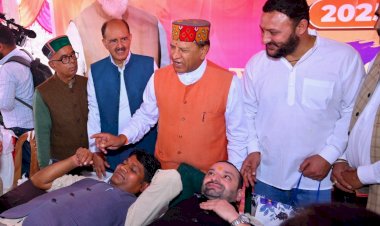 15 रक्तदान शिविरों में कुल 1414 रक्त इकाइयां एकत्रित : भाजपा