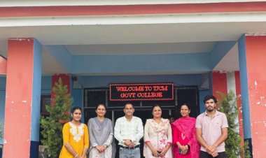 जिला स्तरीय प्रीआरडी एनएसएस कैंप में राजकीय महाविद्यालय सुजानपुर  के छात्रों का चयन