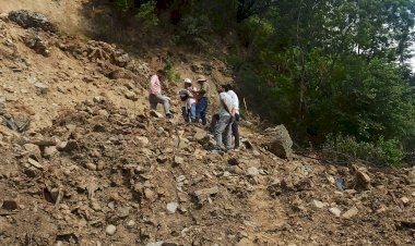 जीएसआई टीम ने कुल्लू में भूस्खलन का आकलन किया