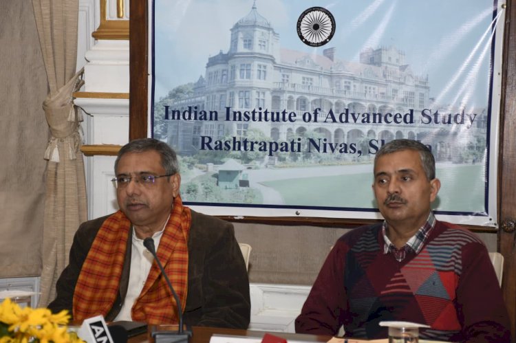 आईआईएएस निदेशक ने मीडिया संवाद में रखी अपनी दृष्टि: अनुसंधान, परंपरा और समाज से जुड़ाव पर जोर