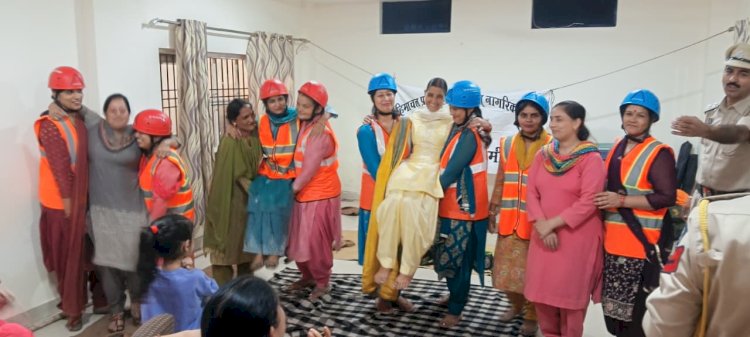 फील्ड कर्मचारियों और वॉलटियरों को करवाया बचाव कार्यों का अभ्यास
