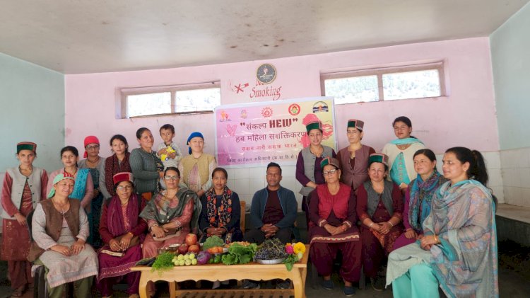 मिशन शक्ति के तहत किन्नौर में 10 दिवसीय जागरूकता अभियान सम्पन्न